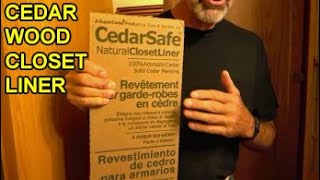 Convert a Closet into a Cedar Closet in a Few Hours - Under $100