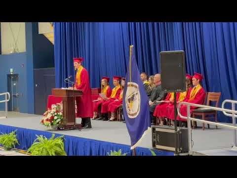 Tunstall High School Valedictory. 