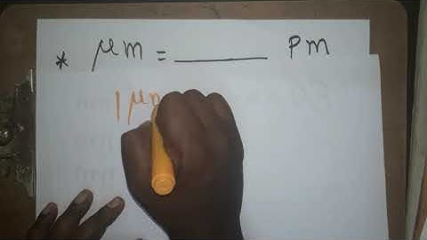 micrometer to pecometer