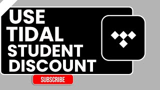 How to Use TIDAL Student Discount | Step‑by‑Step 2026 Guide
