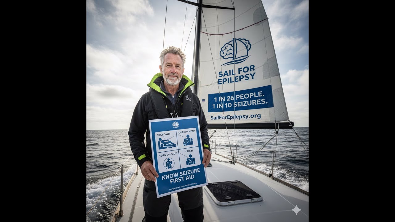 ⁣EP-176 Sailing for Epilepsy: Phil Haydon’s Mission to Inspire and Educate