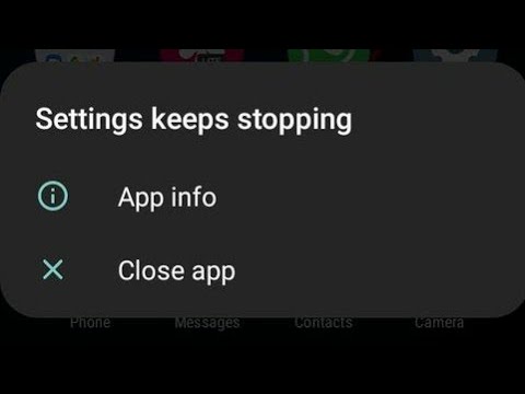 Fix settings keeps stopping samsung m01 core | settings keeps stopping problem samsung android