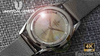 1954 Universal Genève Polerouter Watch Restoration