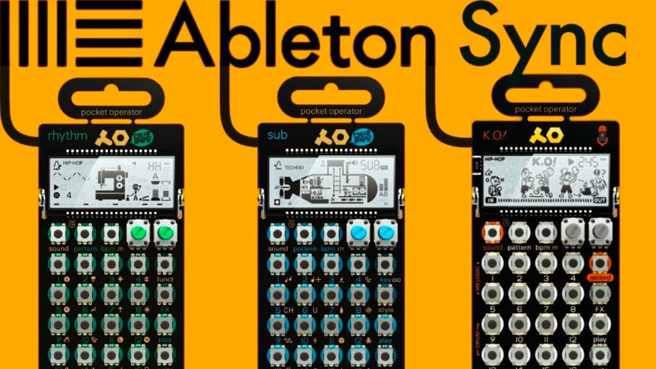 How To Sync Pocket Operators to Ableton Live YouTube