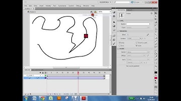 Moving an Object on a Curved Path Flash Tutorial