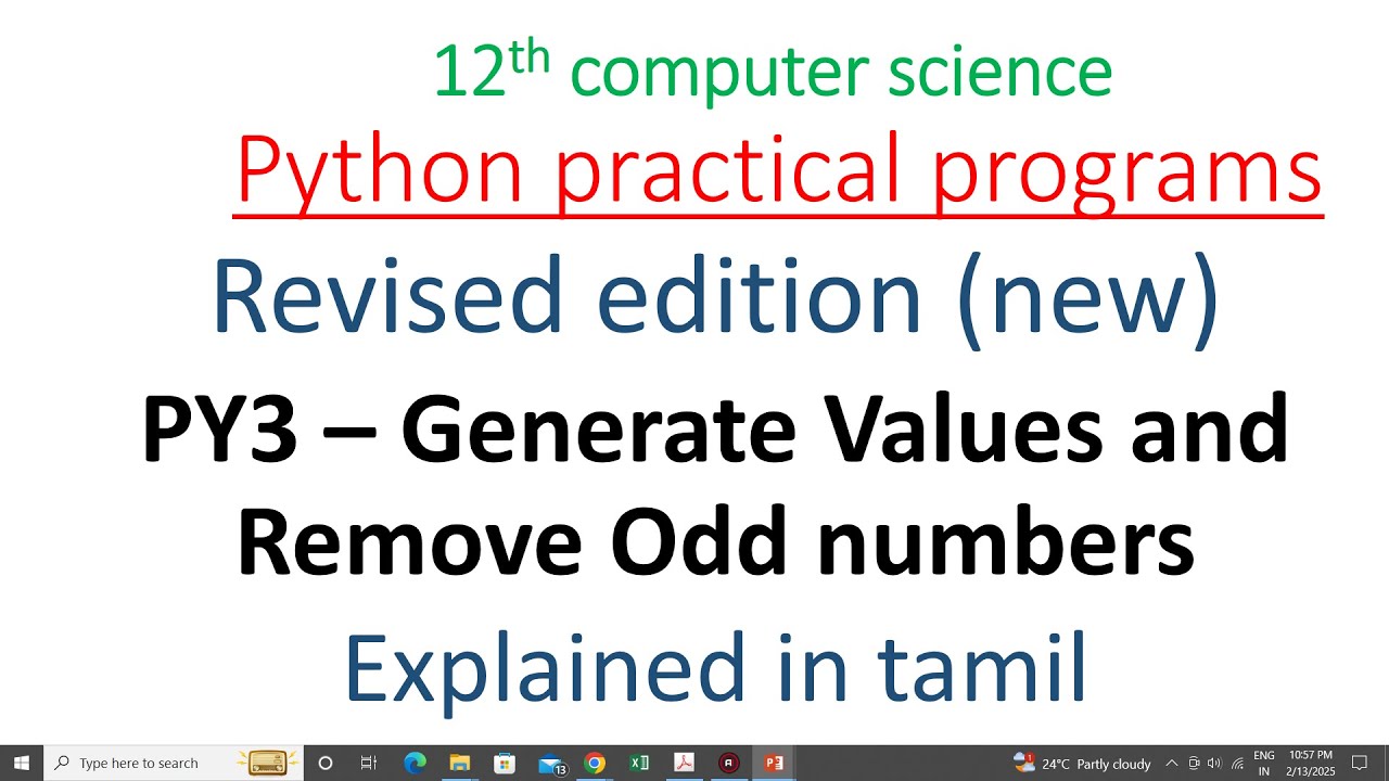 12th computer science practical program -py3/python practical program ...