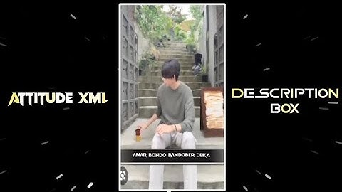 New Trend Attitude Xml Alight Motion! New Xml File By #arafatedit #am_editors_bd #xml