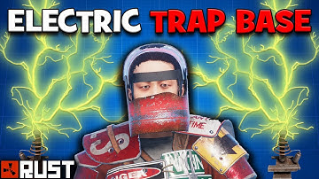 *NEW* Electrocuting TOXIC GEARED PLAYERS - Rust Tesla Coil TRAP BASE