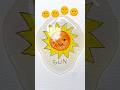 Easy drawing Sun but in water kids art #kids #sun #drawing #easydrawing #kidsart