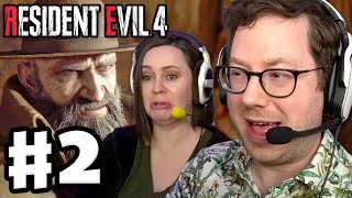 Resident Evil 4 Remake - Gameplay Part 2 - The Valley!
