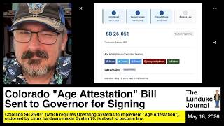Colorado "Age Attestation" Bill Sent to Governor for Signing