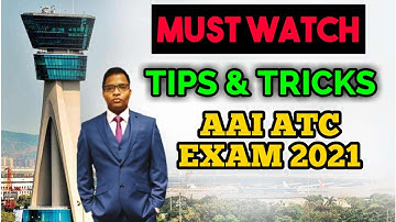 Must Watch #AAI #ATC #AO TIPS & TRICKS to CRACK ATC/AO Online exam 2021 || AAI ATC JE Strategy