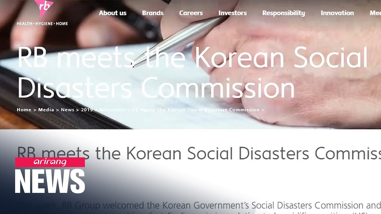 RB Group chief apologizes to Korean victims of toxic humidifier