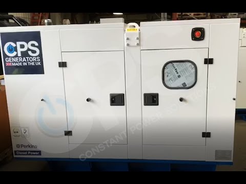 CPS Perkins Diesel Generator. Made In the UK!. YouTube