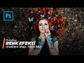 Photoshop Renk Efekti: Gradient Map & Hard Mix Tekniği - 4K