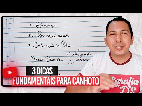 Vídeo: Os canhotos têm caligrafia ruim?