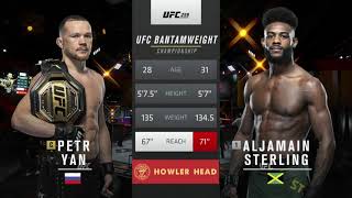 Petr Yan vs Aljamain Sterling UFC 259 FULL FIGHT NIGHT