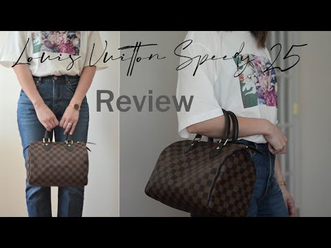 Louis Vuitton Speedy 25 Damier Ebene Review