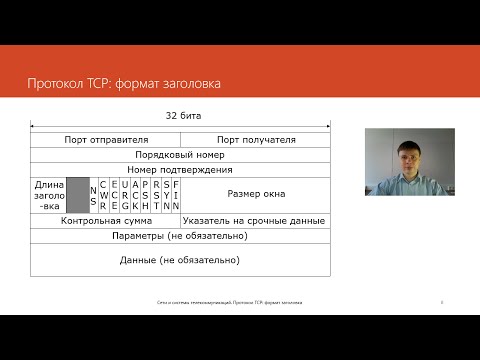 Протокол TCP: формат заголовка | Курс "Компьютерные сети"