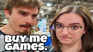 I Forced My Boyfriend To Go To A Game Convention! (Vlog)