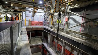 Propping a Lift Shaft