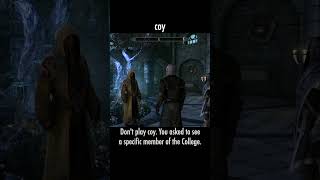 coy — The Elder Scrolls V: Skyrim dialogue scene