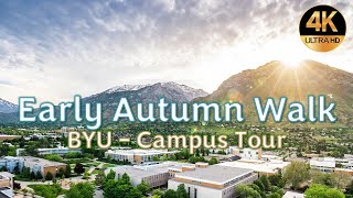 A Beautiful Autumn Walk on the BYU Campus