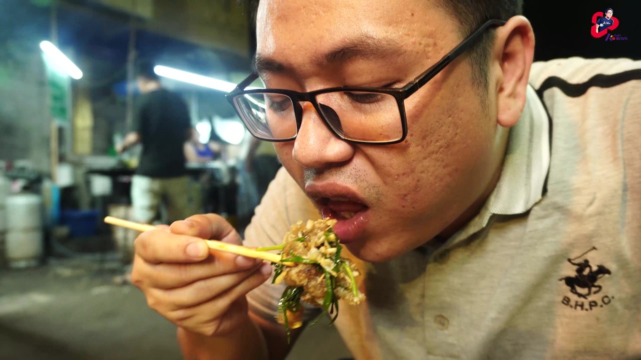 Myanmar Chinatown Signature Crab Omelette🥚 & Satay🍢🍡