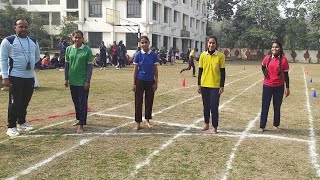 4x200M senior girls relay race!! Annual sports meet 2022-23