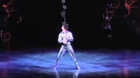 Anthony Gatto performance in Cirque du Soleil's Ko...