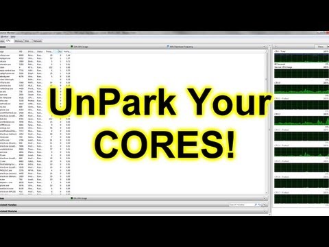 unpark cpu app