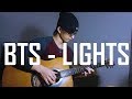 BTS (방탄소년단) - Lights Acoustic Percussion Fingerstyle Guitar Cover by Rendy Wijaya