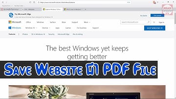 គន្លឹះទាញយកព័ត៌មាន website ទៅជា PDF ក្នុង Windows10 ដោយមិនចាំបាច់តម្លើងកម្មវិធី - rean computer 101