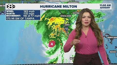 Hurricane Milton update: Latest forecast Wednesday as landfall gets closer