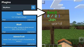 Cara memasang plugin + tutorial plugin 1vs1 di aternos. #aternos_tutorial