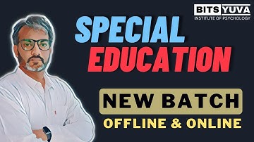 1. Disability, Impairment, Handicap, TGT/PRT with Deepak Sharma, BITS YUVA Institute of Psychology