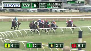 RACE 5 PROGRAM 6 12 2025