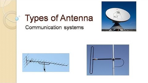 Types of Antenna/communication system/workshop instructor electronics/Gate/Neet/btech electronics