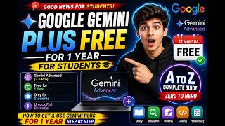 How Students Get Gemini Advanced 2.5 Pro FREE for 12 Months (Step by Step)