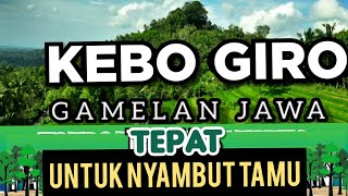 KEBO GIRO GAMELAN JAWA COCOM BUAT CEK SOUND 