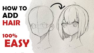 [Easy Tutorial] How to draw HAIR | Part 2