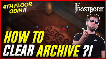 Doing the Archives in the Sanctum of Odin! The Hardest Part! Frostborn - JCF