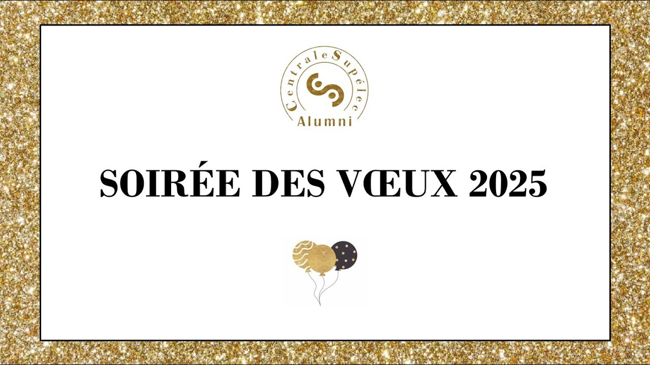 Vœux 2025 par Jean-Loïc Galle (ECP 82), Président de CentraleSupélec Alumni