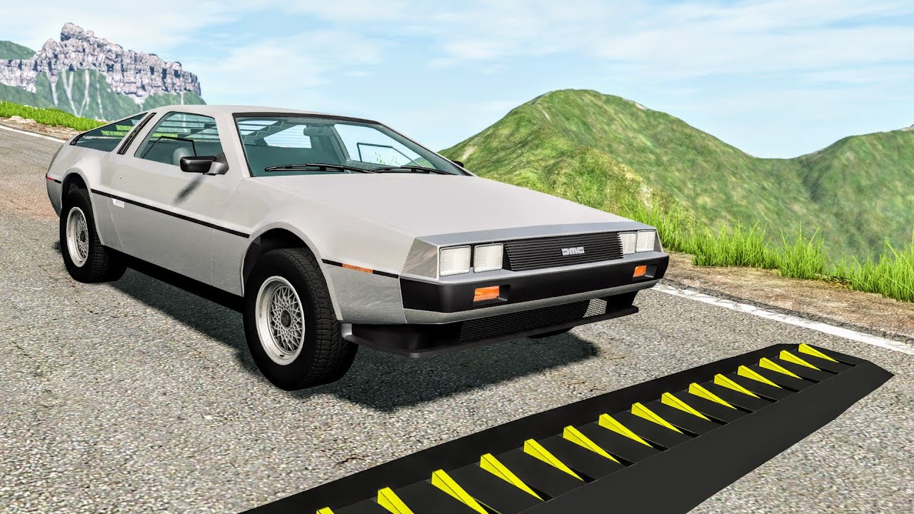 Massive Spike Strip Pileup Crashes #67 – BeamNG Drive | CrashBoomPunk