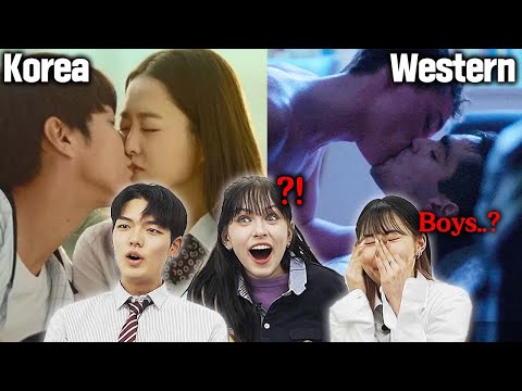 The Differences Teen Series In Korea VS U.S (Korean teens & American Teen Reaction)
