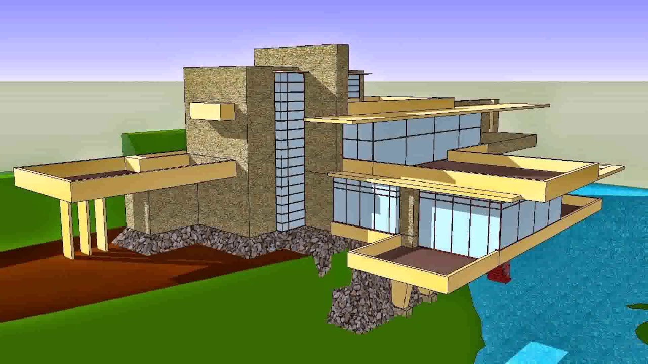 Sketchup Sample House Design Download (see description) - YouTube