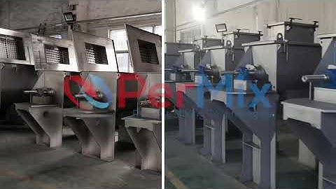 PerMix Ribbon Mixer Video