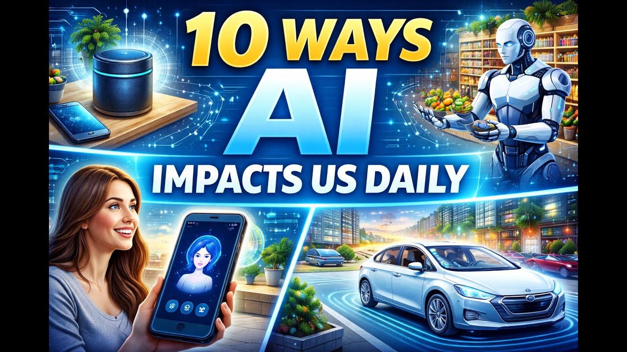AI in Everyday Life 10 Ways It Impacts Us Daily How AI Affects Our ...
