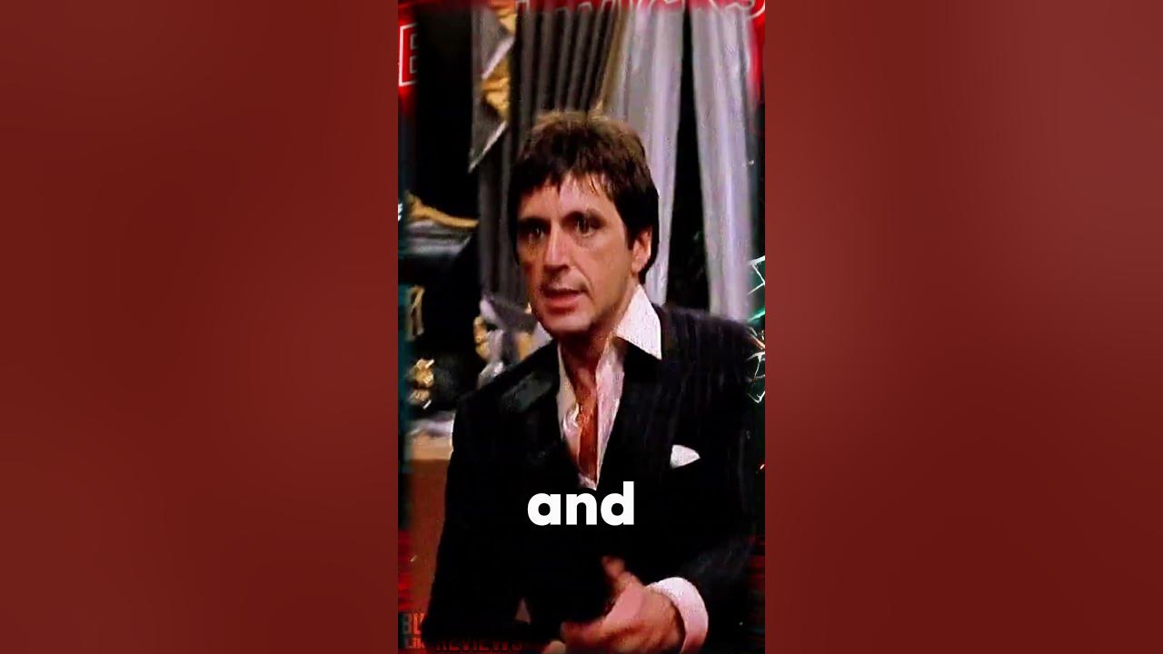 Al Pacino Reveals How He Became Tony Montana in Scarface #shorts