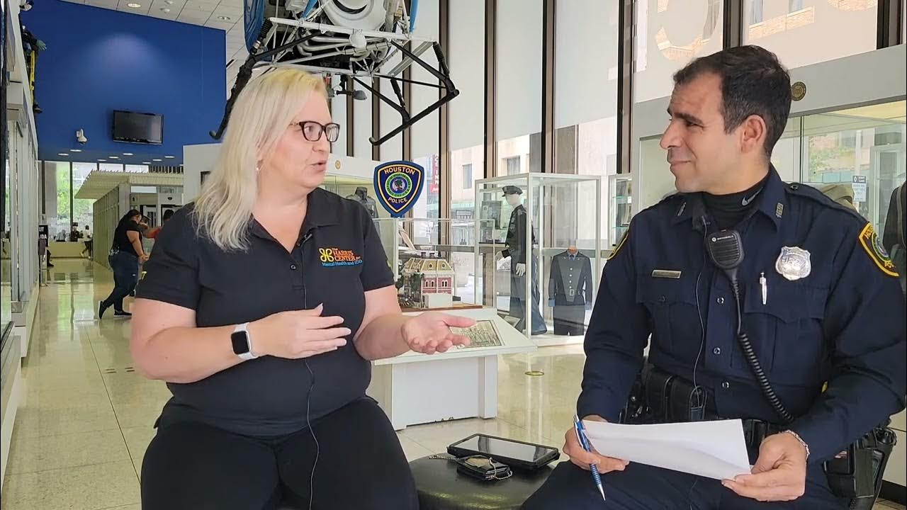 Officer Jesus Robles and The Harris Center MCOT Mental Health Crisis